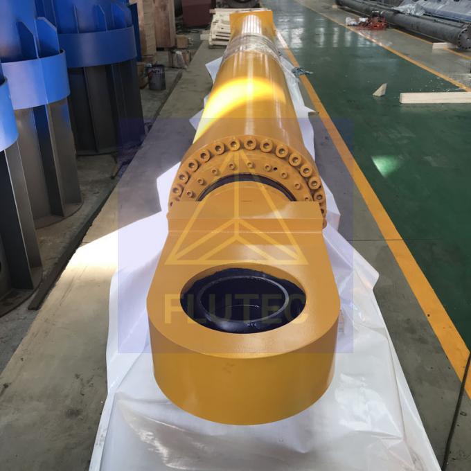 탄소 강철 이중 작용 공학 수압 실린더 ISO9001 인증 1